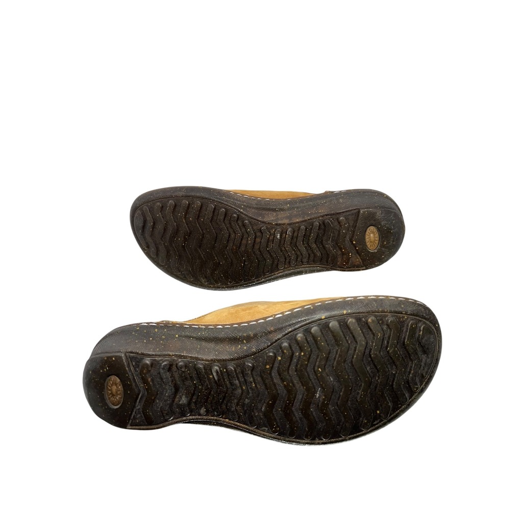UGG Australia Suede‎ Clogs Women's Shoes Brown Warm Cottagecore Comfort - Picture 8 of 11
